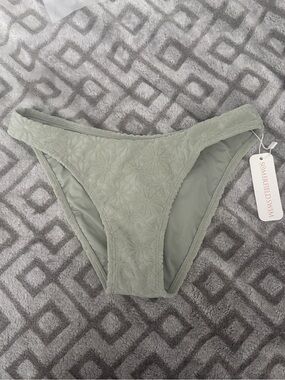 Somerfield Swim color mineral (Sage Green)Floral Bikini Bottom small